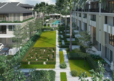 Gạch nghệ thuật ngoài trời Secoin tại Park City